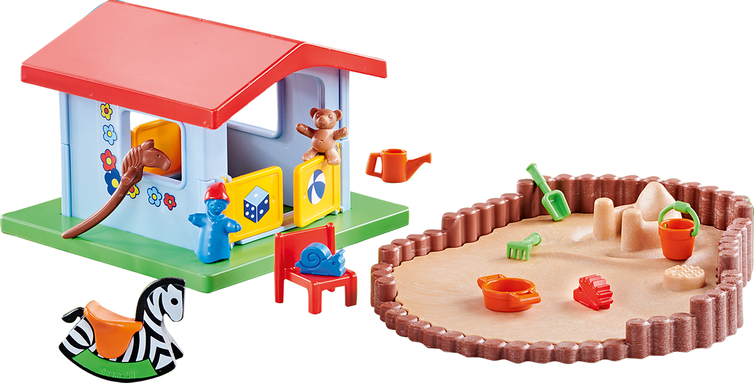 Small Play House with Sandpit components