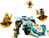 LEGO® Ninjago Auto da corsa Spinjitzu Dragon Power di Zane componenti