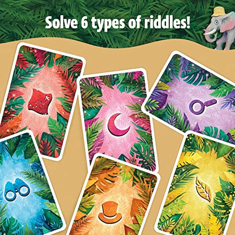 Exit: The Game – Kids: Jungle of Riddles cards