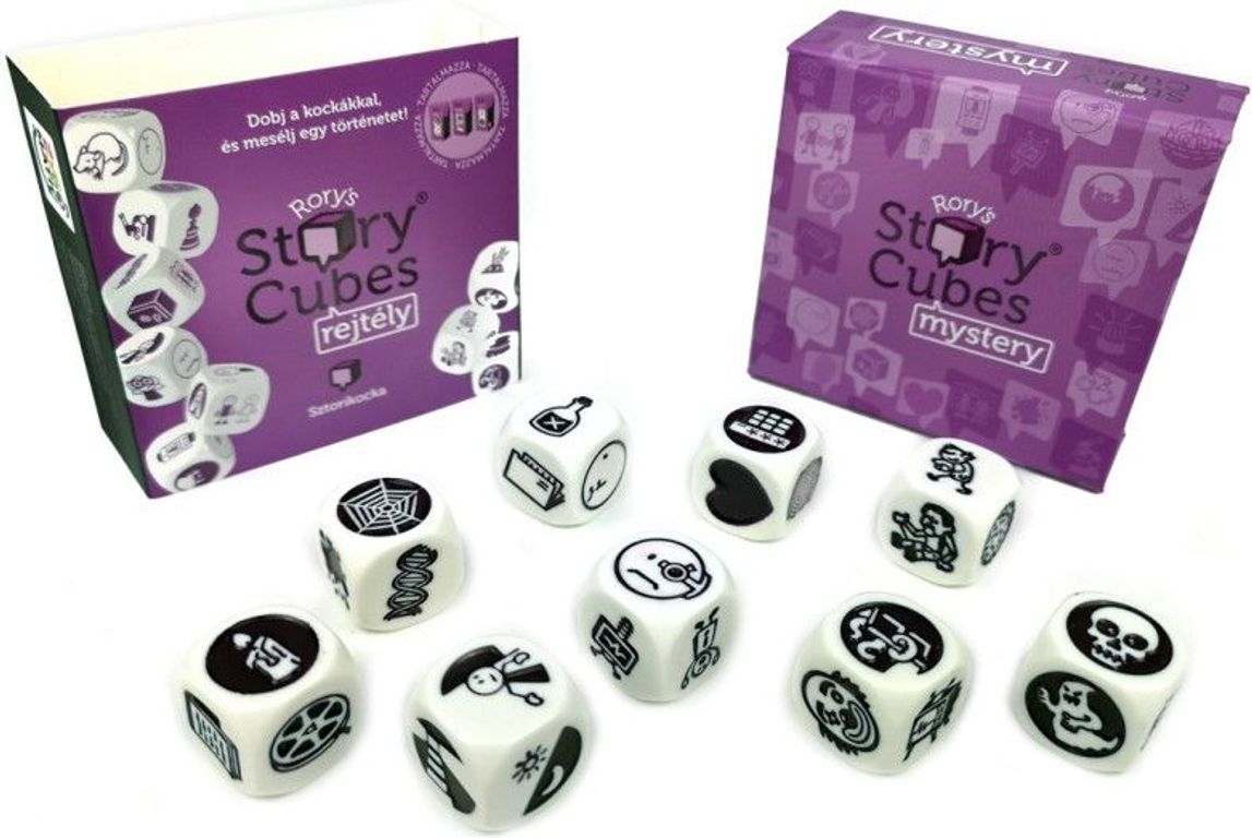 Rory's Story Cubes: Mystery components