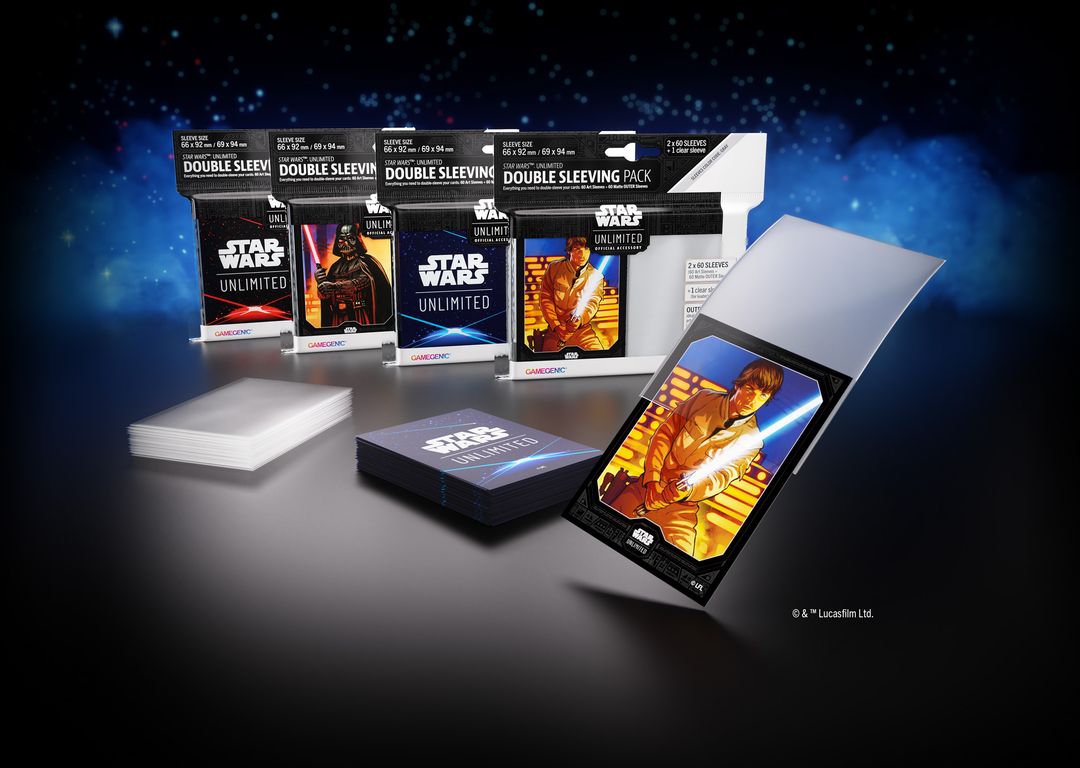 Star Wars: Unlimited Art Sleeves Double Sleeving Pack - Gamegenic