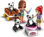 LEGO® Friends La cabane des pandas dans la jungle composants