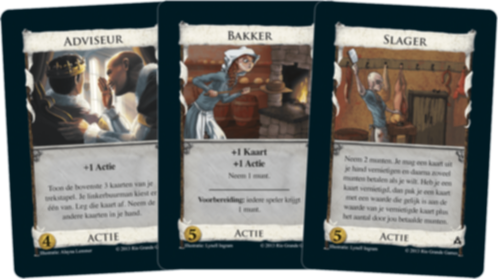 Dominion: Guildes cartes