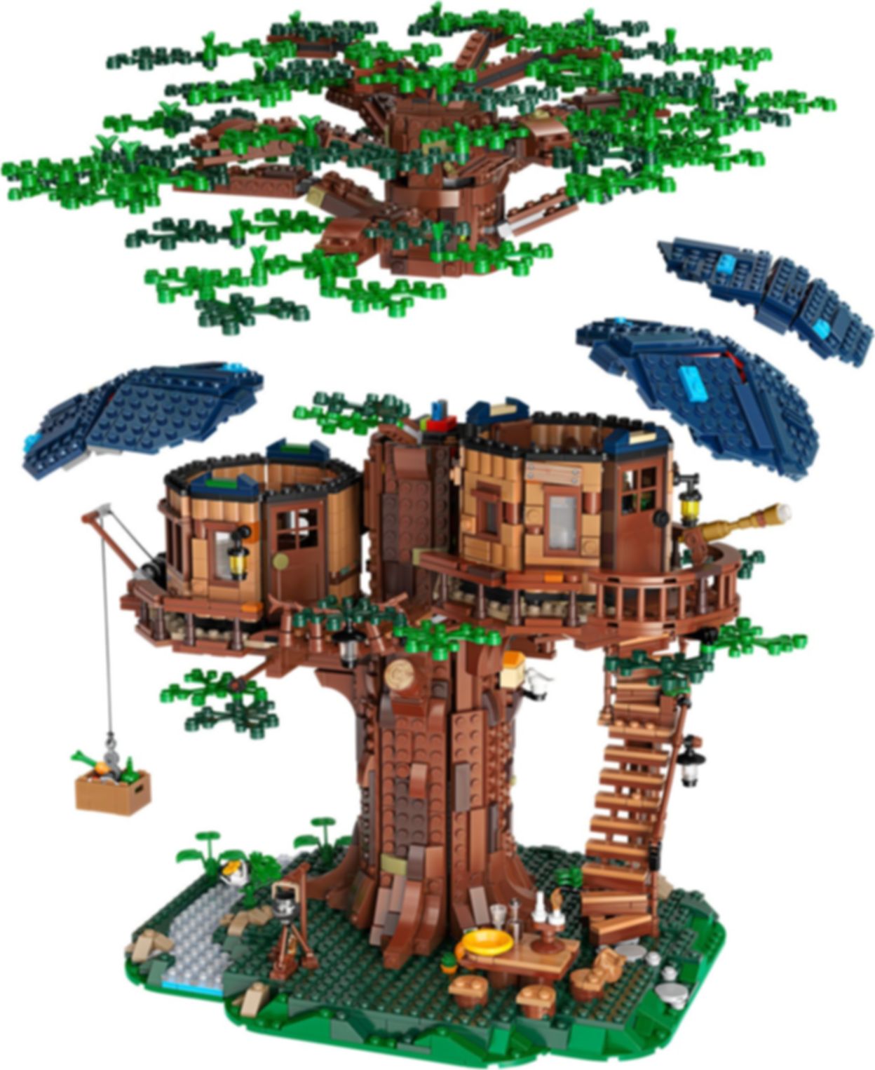 LEGO® Ideas La cabane dans l’arbre composants