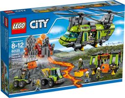 LEGO® City L'hélicoptère de transport du volcan