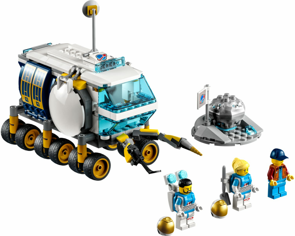 LEGO® City Vehículo de Exploración Lunar partes