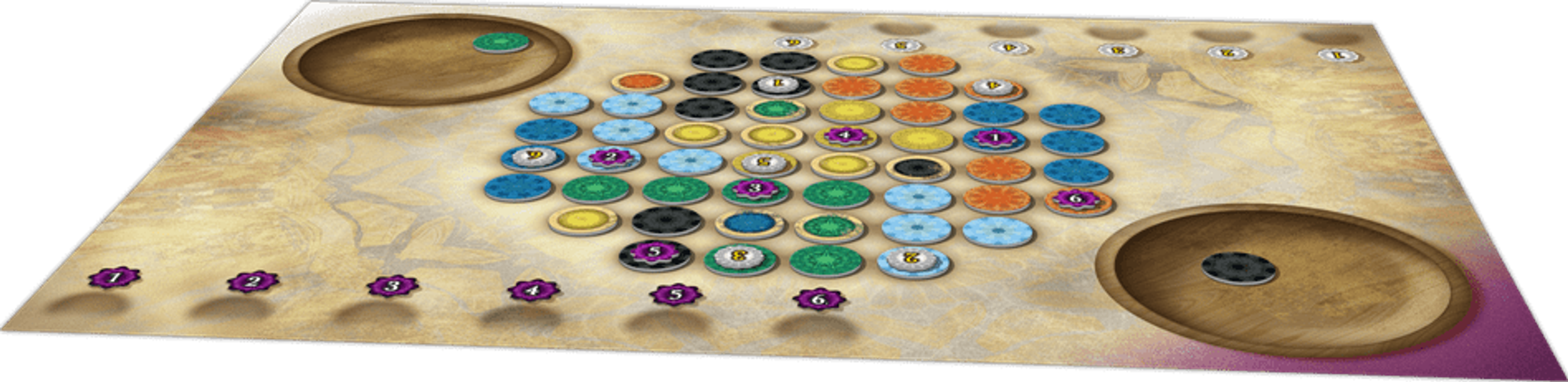 Patterns: Ein Mandala Spiel komponenten
