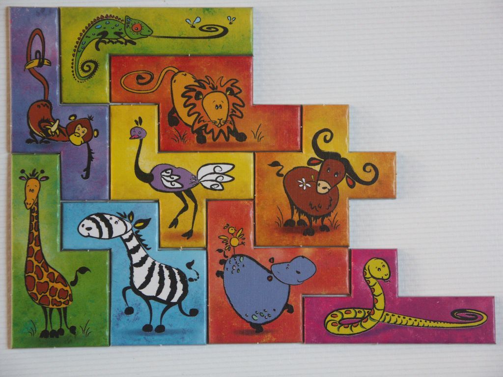 Ubongo Junior tiles