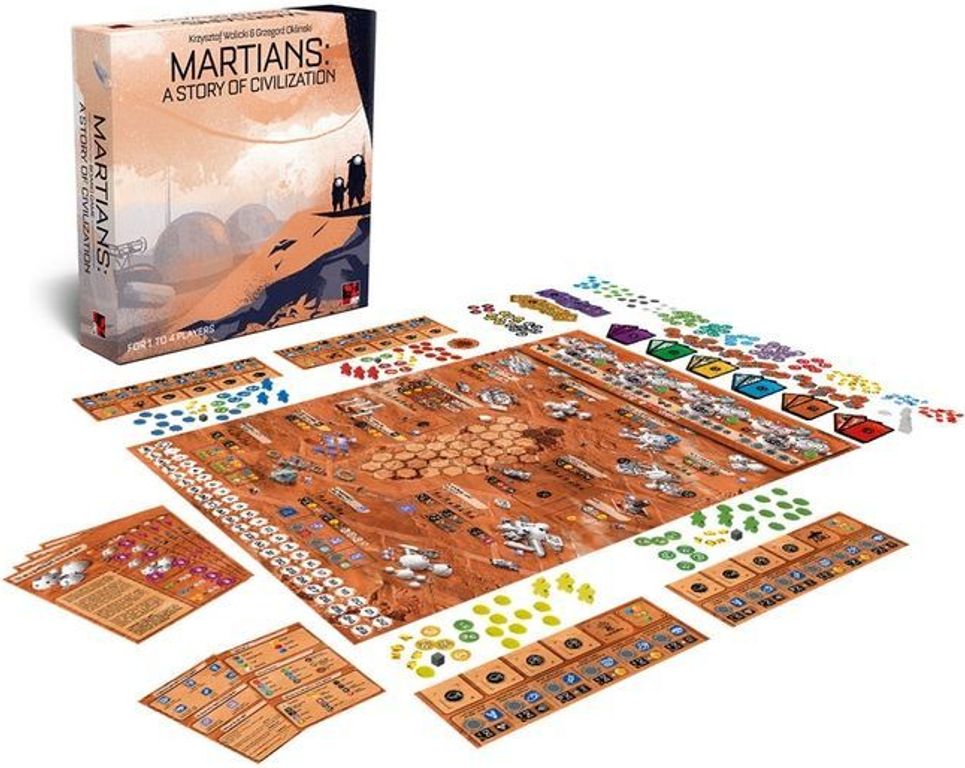 Martians: A Story of Civilization componenti