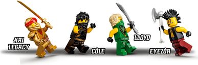 LEGO® Ninjago Boulder Blaster minifigures