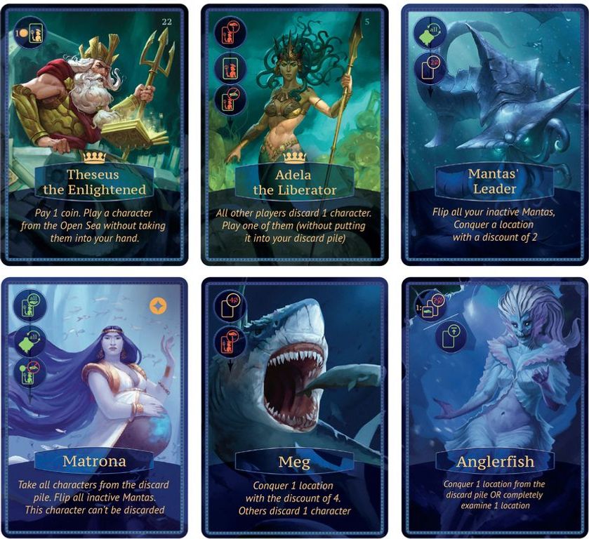 Aquatica cartas