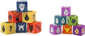 Quarriors! Quartifacts dice