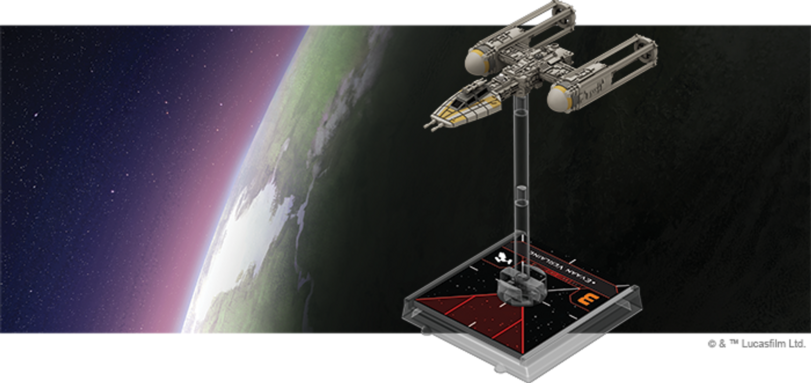 Star Wars: X-Wing (Second Edition) – BTL-A4 Y-Wing Expansion Pack miniatura