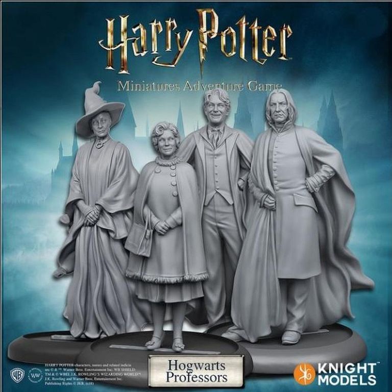 Harry Potter Miniatures Adventure Game: Hogwarts Professors Expansion miniatures