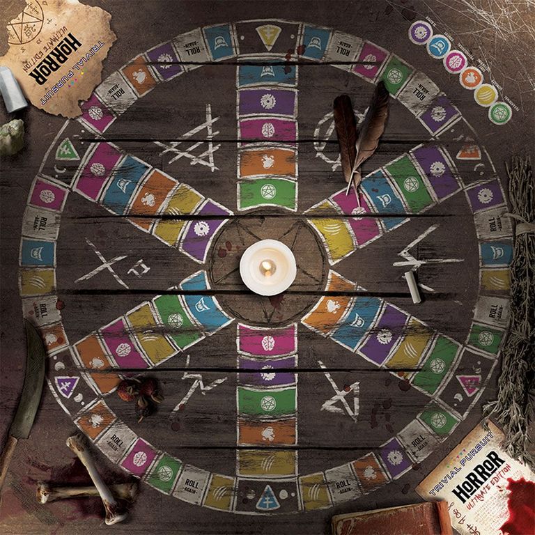 Trivial Pursuit: Horror Ultimate Edition game board