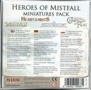 Mistfall: Miniatures Pack parte posterior de la caja