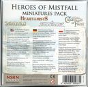 Mistfall: Miniatures Pack back of the box