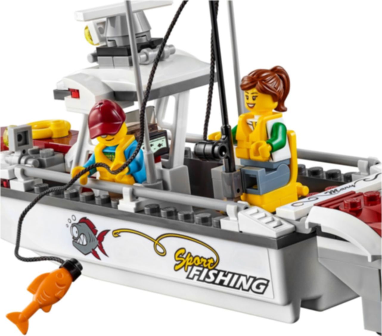 LEGO® City Fishing Boat gameplay