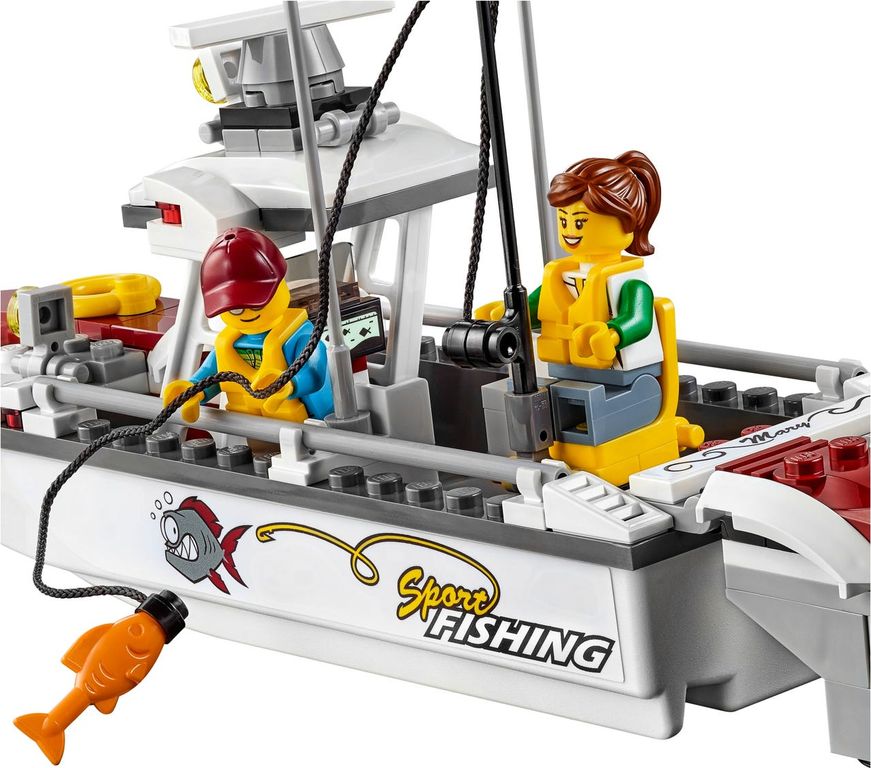 LEGO® City Angelyacht spielablauf