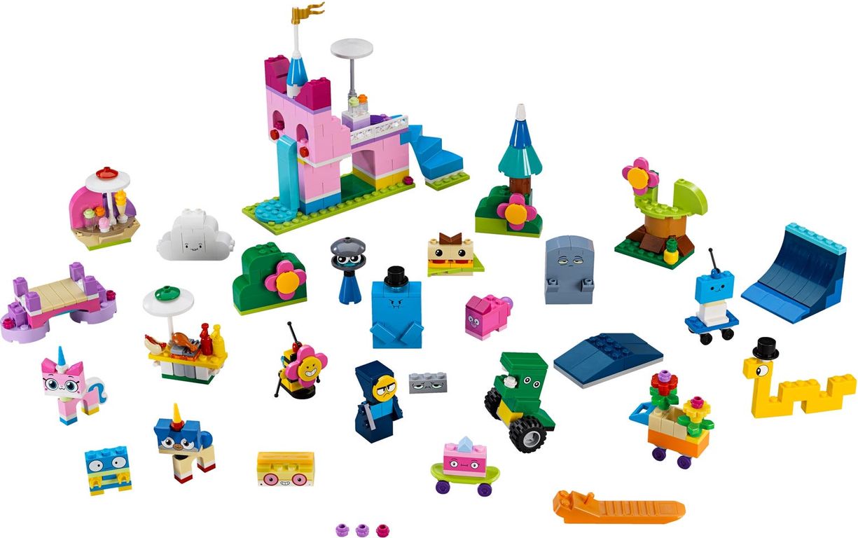 LEGO® Unikitty! Caja de ladrillos creativos del Unirreino partes