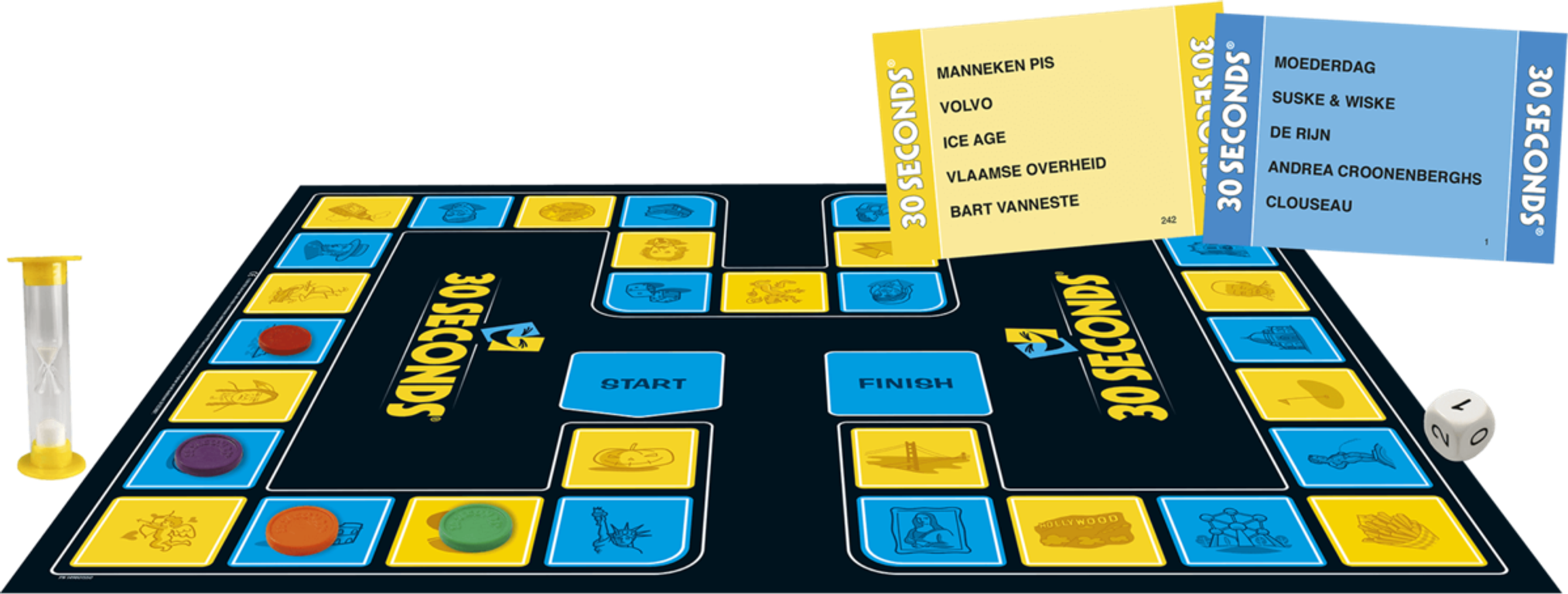 30 Seconds Vlaamse Editie componenti