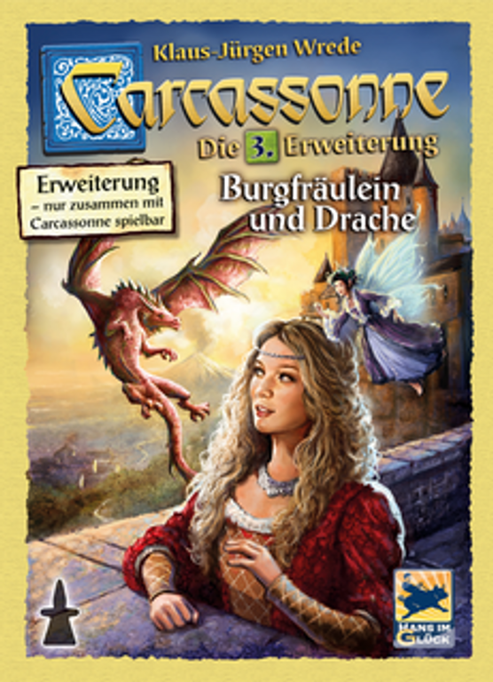 Carcassonne: Burgfraulein und Drache box