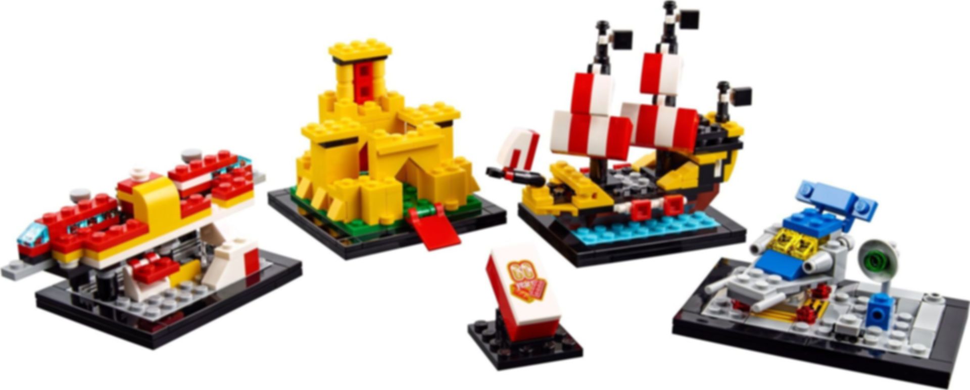 60 Years of the LEGO Brick components