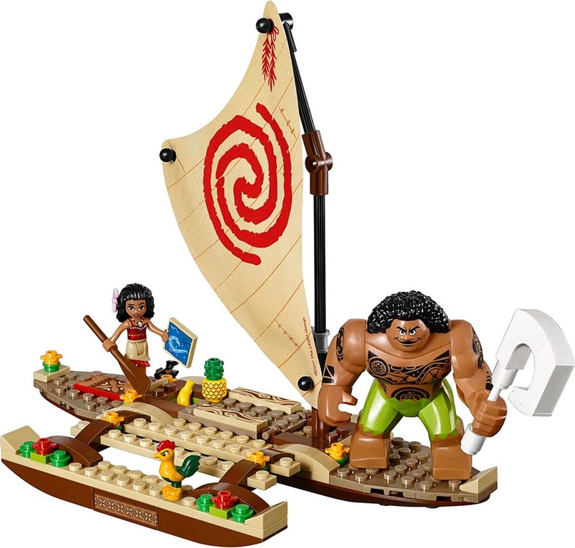 LEGO® Disney Moana's Ocean Voyage componenti