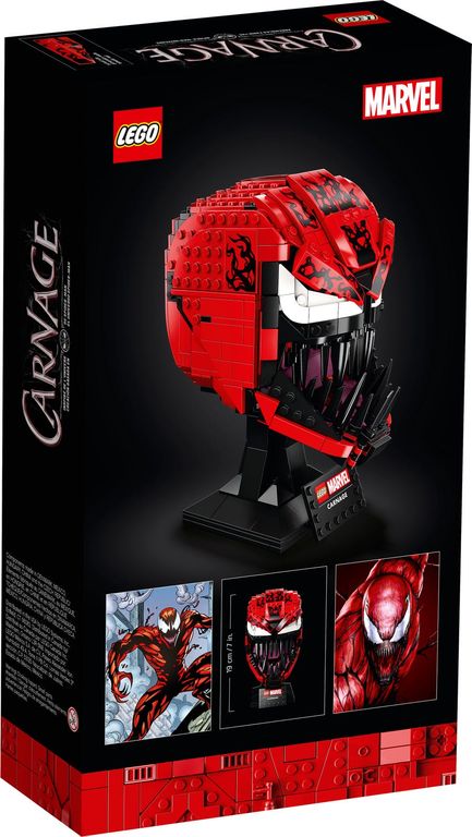 LEGO® Marvel Carnage parte posterior de la caja