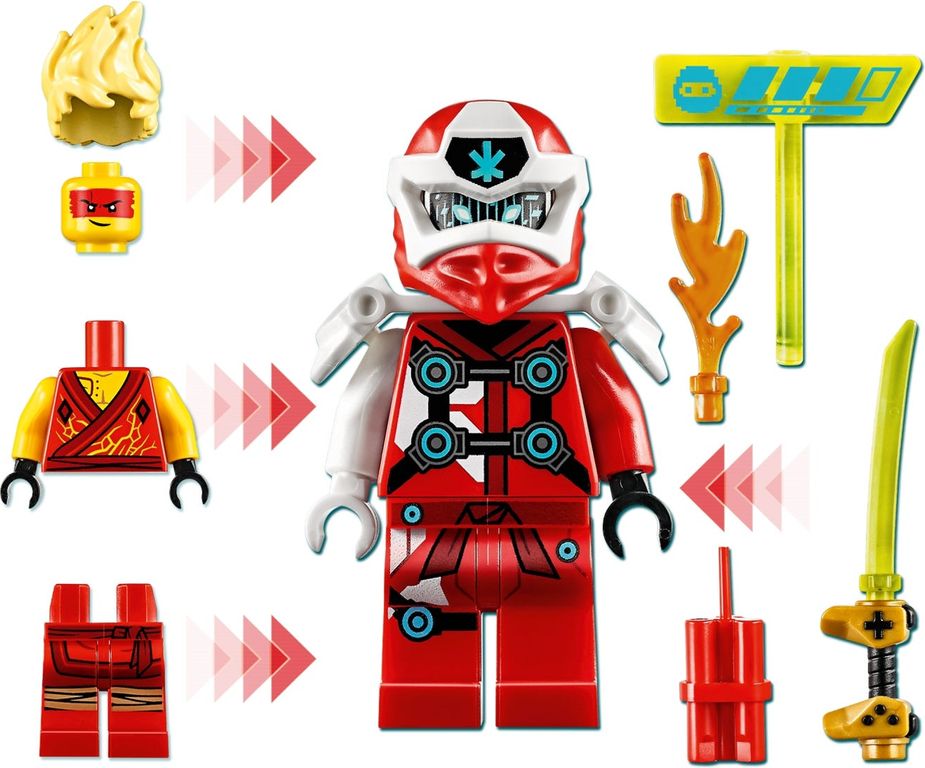 LEGO® Ninjago Kai Avatar - Arcade Pod minifigures