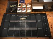 Legendary: A James Bond Deck Building Game components