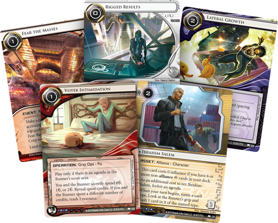 Android: Netrunner - Fear the Masses kaarten