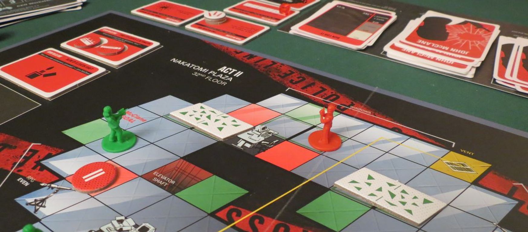 Die Hard: The Nakatomi Heist Board Game spielablauf