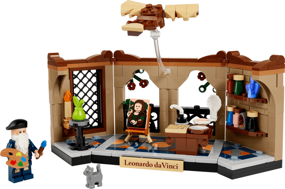 Tribute to Leonardo da Vinci components