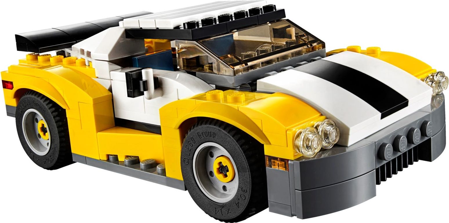 LEGO® Creator Fast Car components