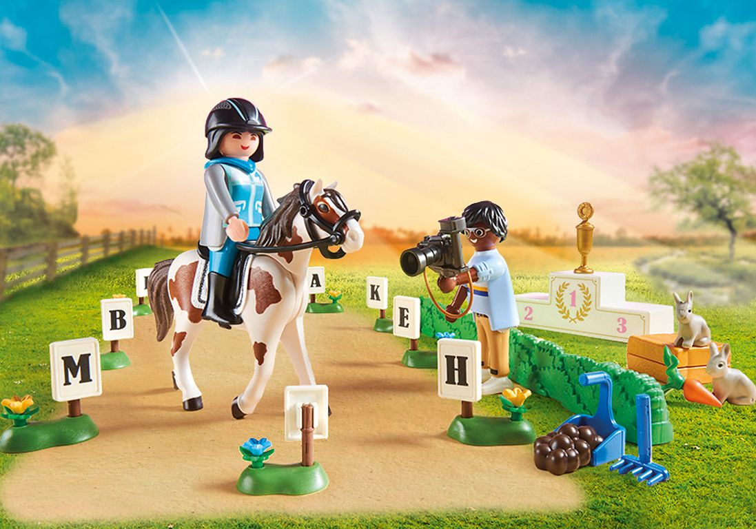 Playmobil® Country Horse Riding Tournament horses