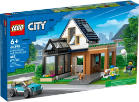 LEGO® City Gezinswoning en elektrische auto