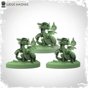 Black Rose Wars: Familiar Draco miniaturas