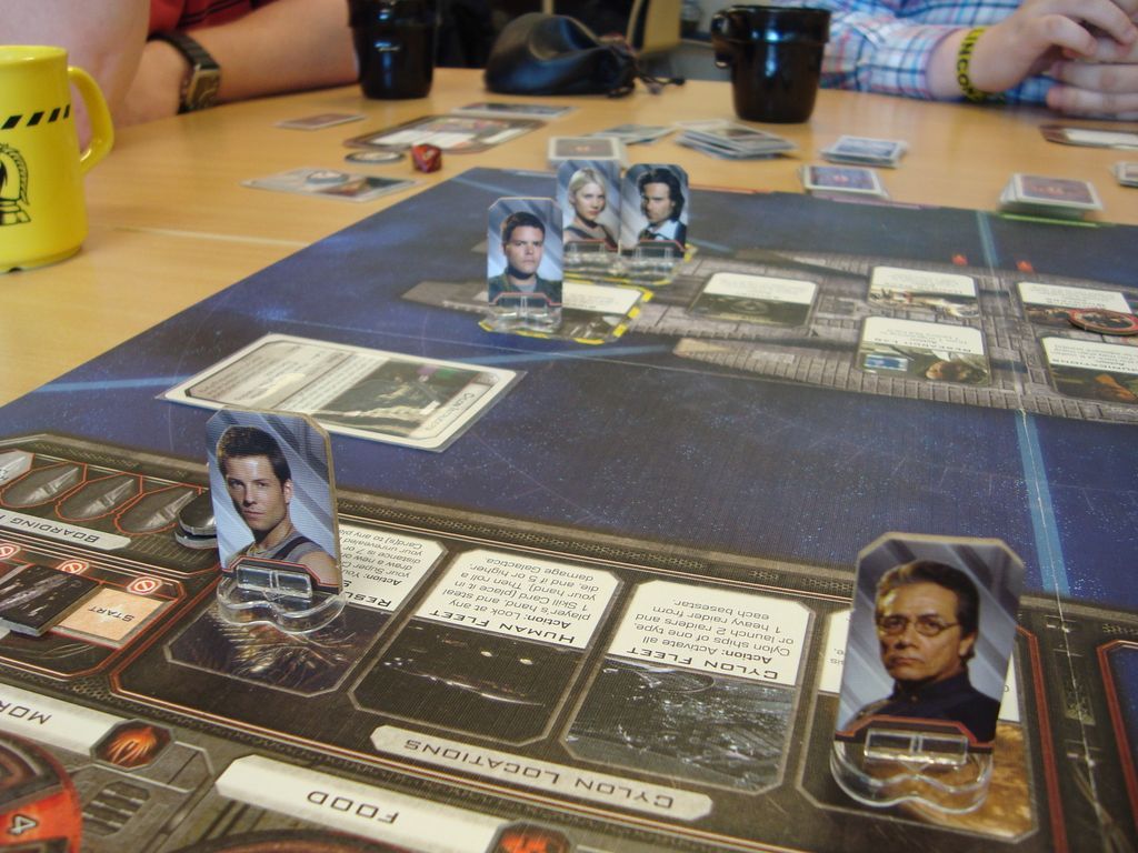 Battlestar Galactica: il gioco da tavolo componenti