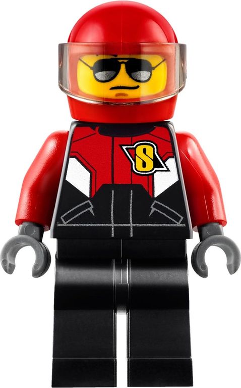 LEGO® City Aereo da competizione minifigure