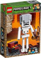 LEGO® Minecraft Bigfigurine Squelette avec un cube de magma