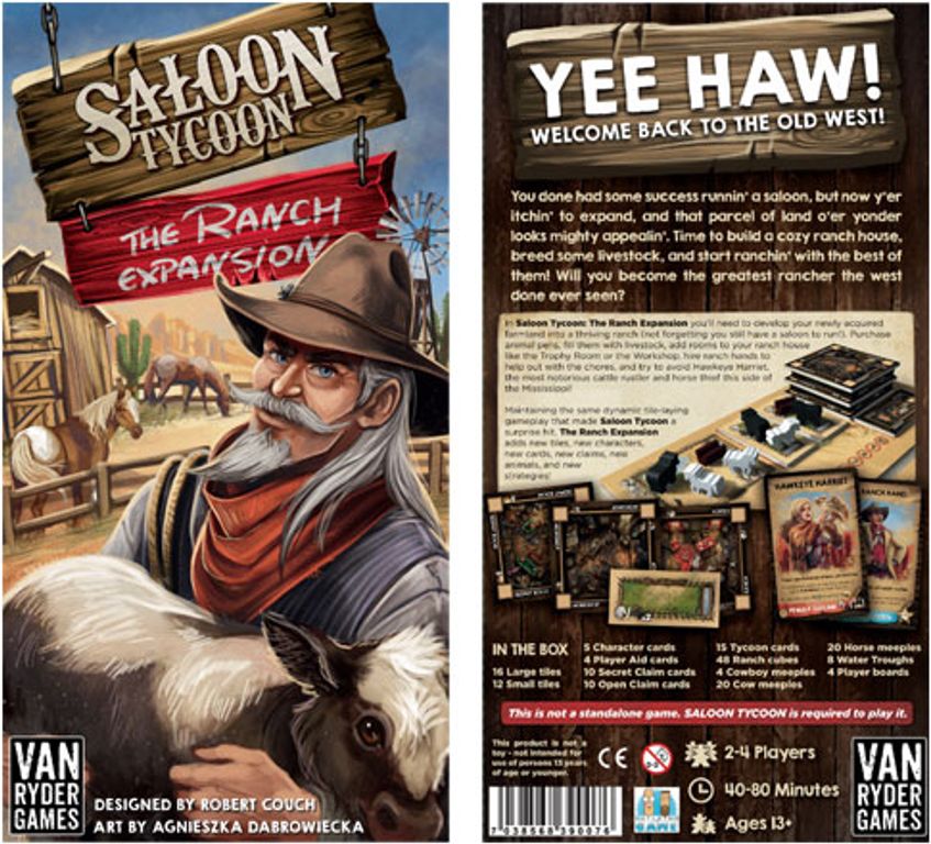 Saloon Tycoon: The Ranch Expansion boîte