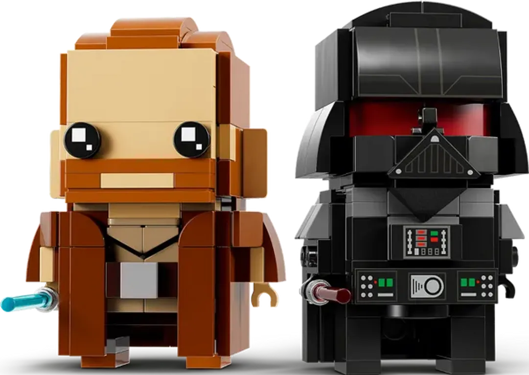 LEGO® BrickHeadz™ Obi-Wan Kenobi™ & Darth Vader™ components