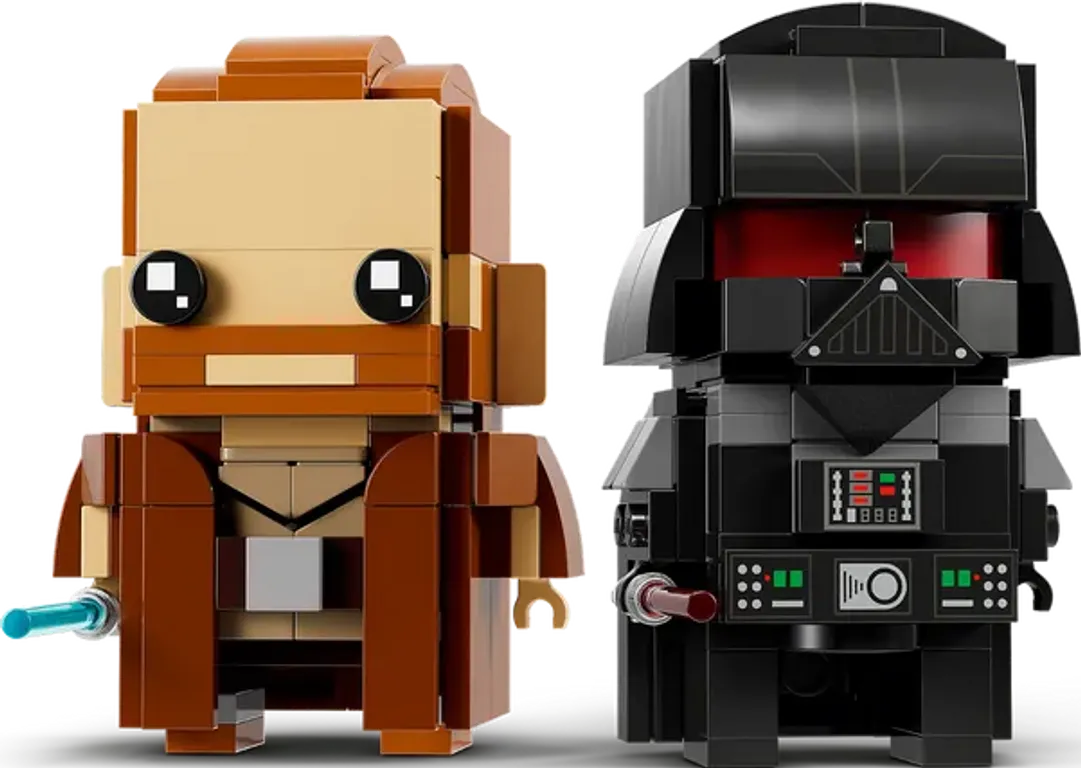 LEGO® BrickHeadz™ Obi-Wan Kenobi & Darth Vader componenten