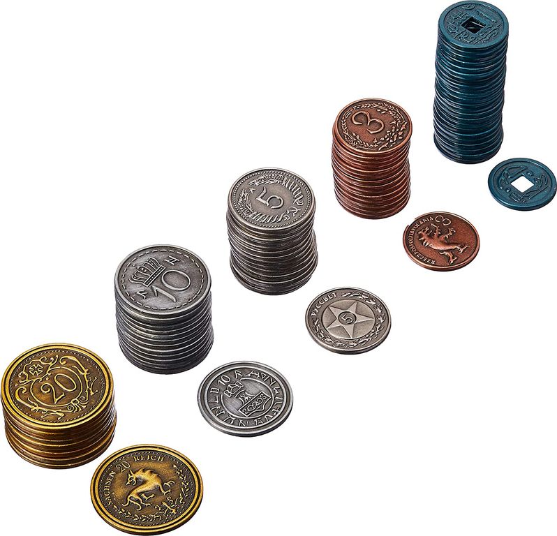 Scythe: Metal Coins Upgrade Pack münzen