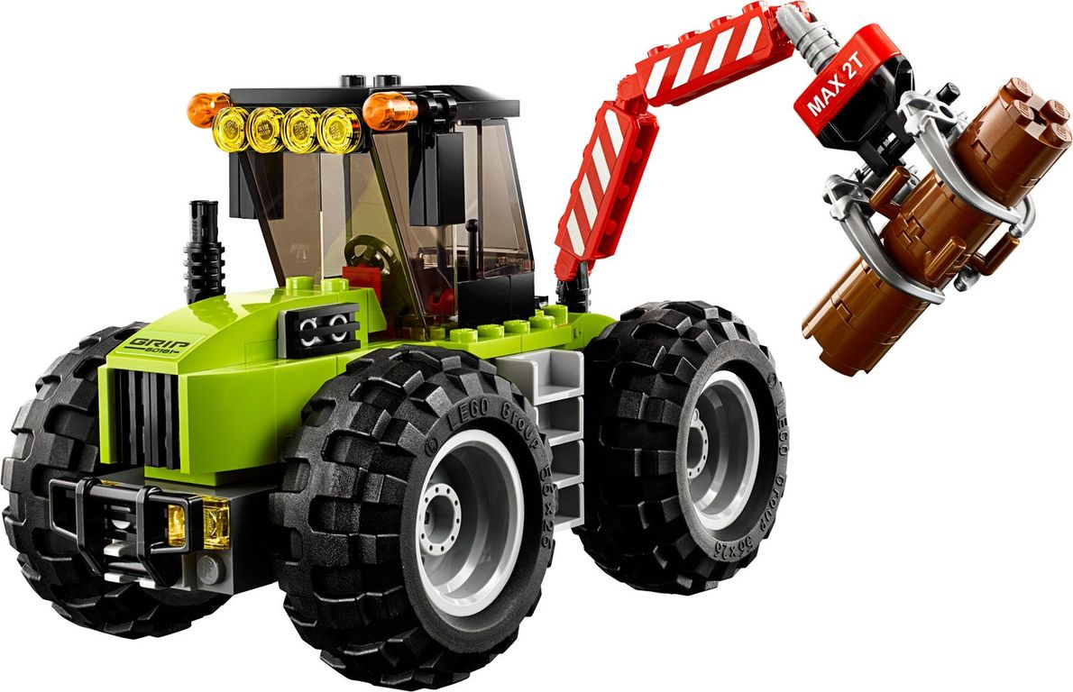 LEGO® City Trattore forestale componenti