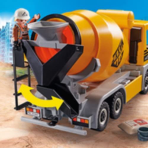 Playmobil® City Action Concrete mixer components