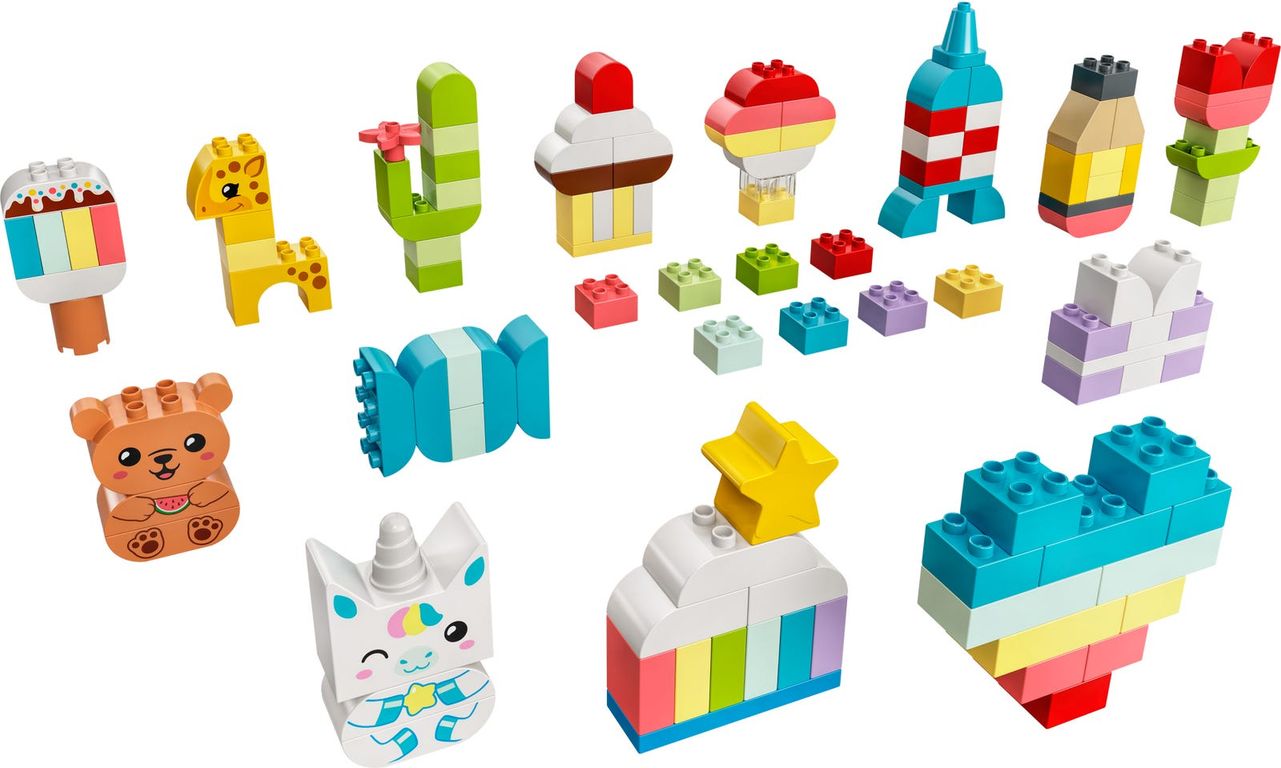 LEGO® DUPLO® Tijd voor creatief bouwplezier componenten