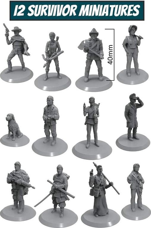 Maximum Apocalypse: Legendary Edition miniatures