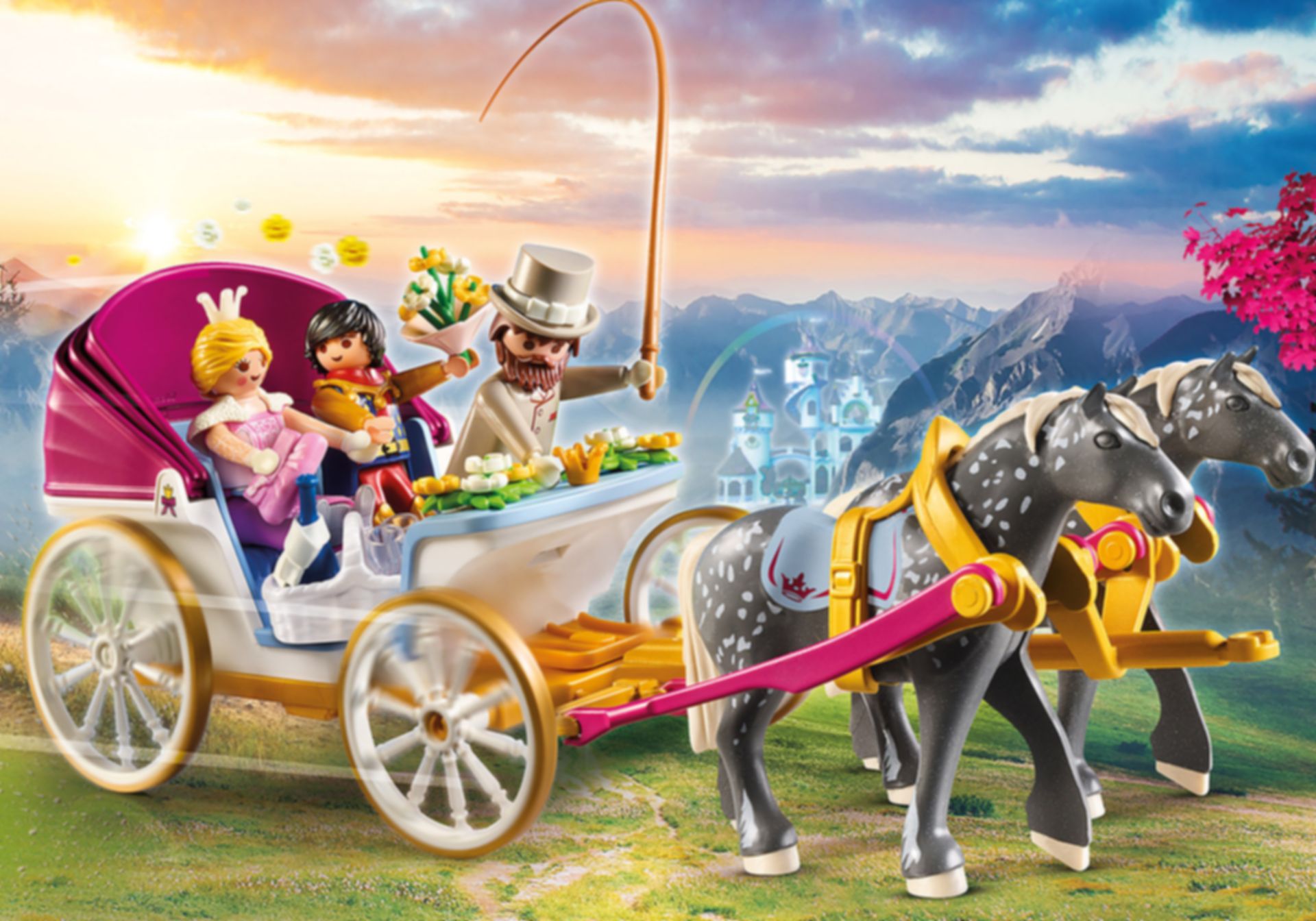 Playmobil® Princess Horse-Drawn Carriage